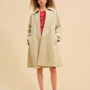 For Love and Lemons Gabardine Trench Coat